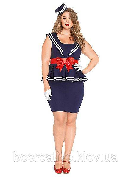 Жіночий костюм моряка XXL