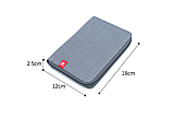 Гаманець Onepolar 8037 Gray, фото 4