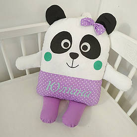 Іменна подушка іграшка - Панда