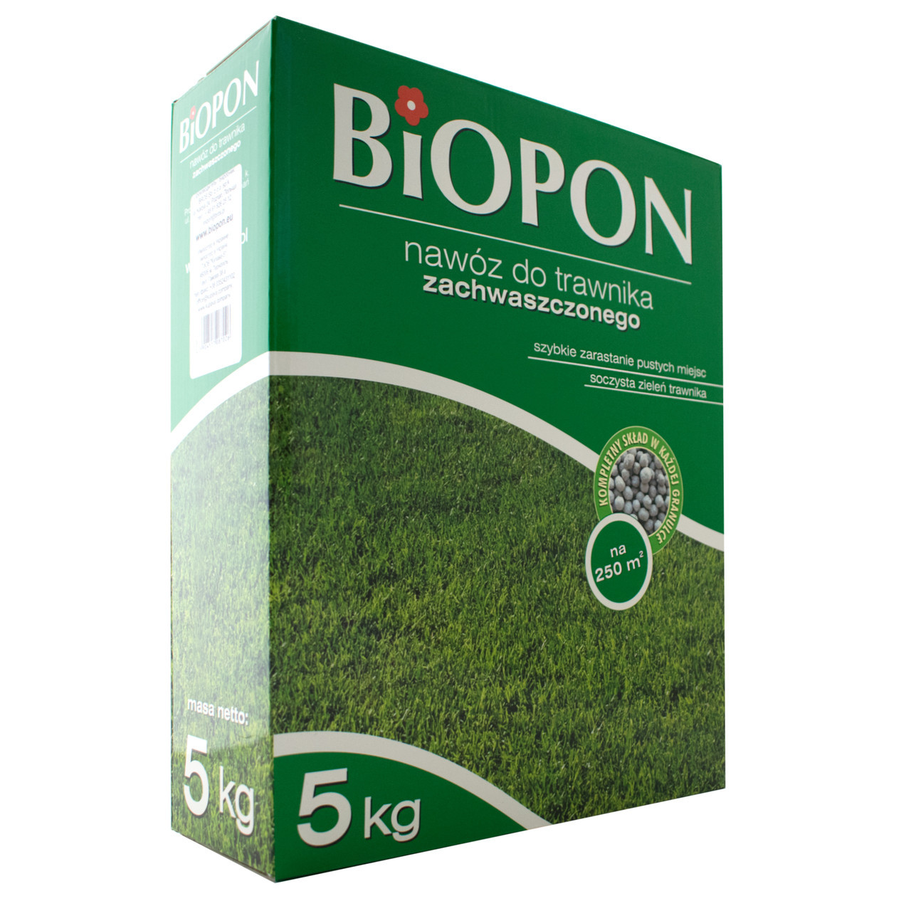 Добриво гранульоване для газонів проти бур'янів 5 кг, BIOPON