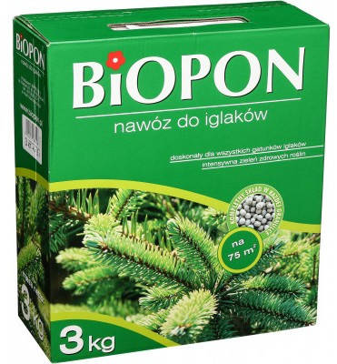 Добриво гранульоване для хвойних рослин 3 кг, BIOPON, фото 2