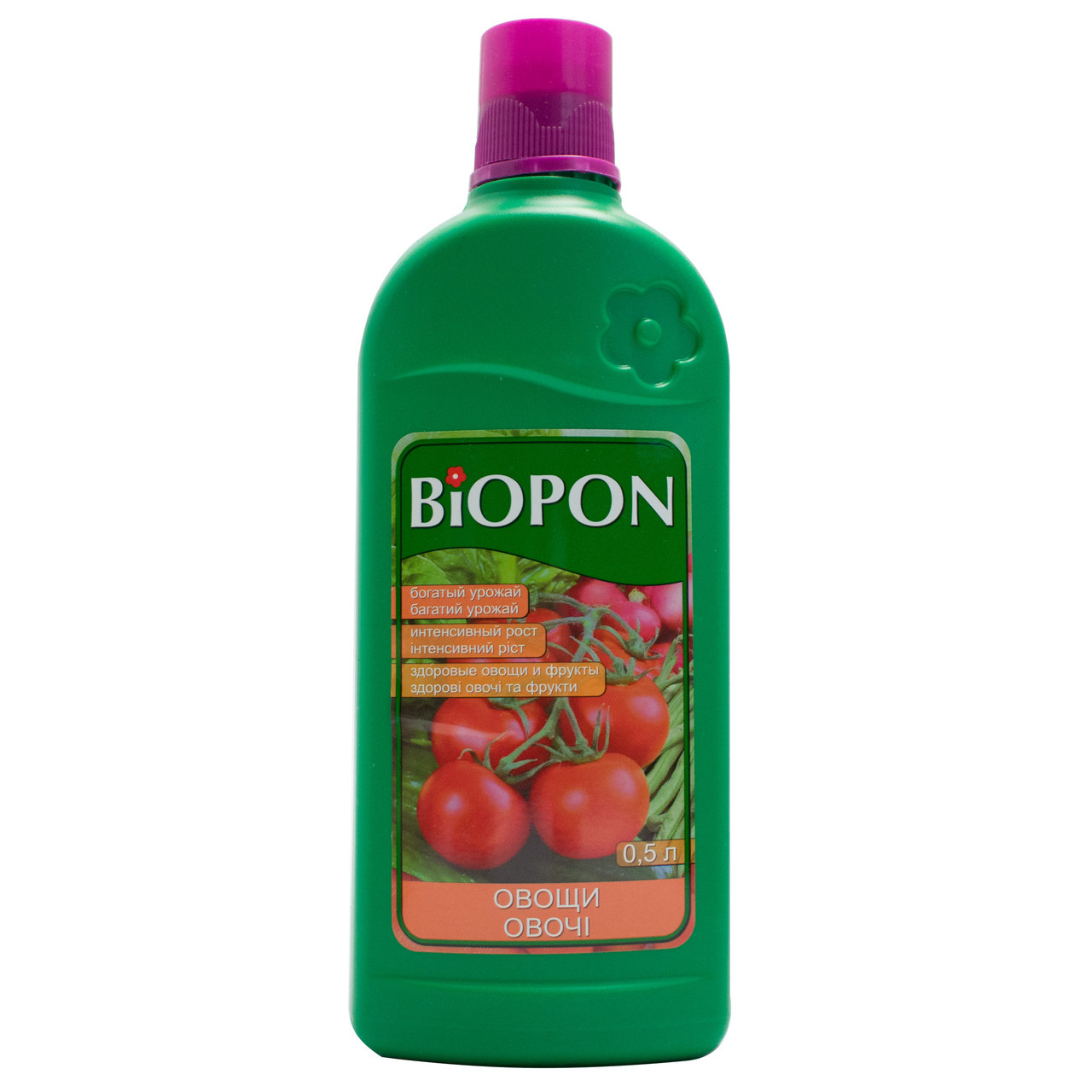 Добриво рідке для овочів 0,5 л, Biopon