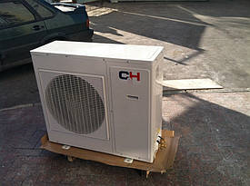 Монтаж сплит-системы Cooper&Hunter кассетного типа, CH-C36NK/CH-U36NM (GKH36K3BI/GUHN36NM3AO)