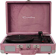 Проигрыватель винила Crosley Cruiser Deluxe Mauve Velvet с Bluetooth