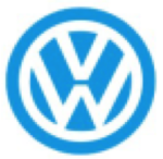 Захисні ковпачки на ніпеля VW Volkswagen (Фольксваген) 4 шт Сріблясті з синім, фото 2