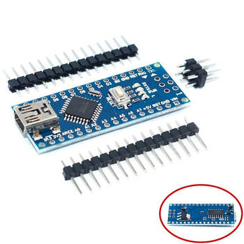 Плата Arduino Nano V3.0 AVR ATmega328 P-20AU CH340