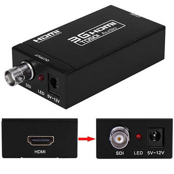 Конвертер HDMI - SDI, відео, аудіо, HD-SDI, 3G-SDI