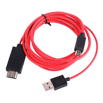 Кабель MHL MicroUSB - HDMI 11pin FullHD перехідник