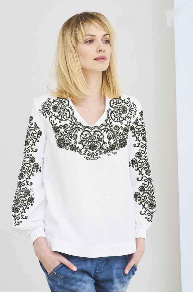 Заготовка для жіночої вишиванки №238, фото 1