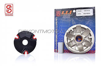 Варіатор передній тюнінг Suzuki AD50 Address, SEPIA, HI-UP RACING "SEE" (Тайвань)