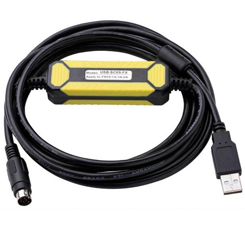 USB SC09 кабель программирования ПЛК Melsec FX FX1N FX2N FX3U - фото 1 - id-p1379200768