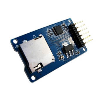 Модуль читання запису MicroSD TF кардрідер, Arduino
