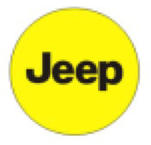 Захисні ковпачки на ніпеля JEEP (Джип) 4 шт Жовтий Фон Чорні, фото 2