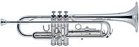 Труба J.MICHAEL TR-300SA (S) Trumpet