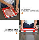 ОПТ Лоток для зберігання харчових продуктів у вакуумній упаковці Clever Tray Багаторазовий вакуумний вакуумний, фото 7