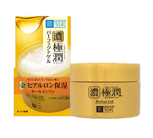 HADA LABO Koi-Gokujyun Perfect Gel Преміум гіалуроновий гель для обличчя, сквален, кераміди, колаген, 100 г