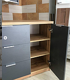 Комод "Комфорт " 3+2 Дуб Аппалачі / Аляска 1300/850/450, фото 6