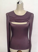 Кофта тонка жіноча Balizza сіра з довгим рукавом