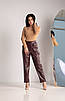Класичні жіночі штани "349", марсал. розміри 44, 48., фото 3