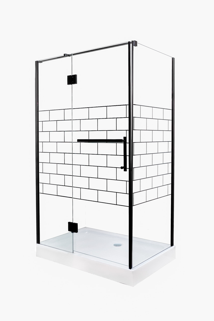 Душевая кабина INSANA Venza 120х80 низкий прямоугольный поддон, фото 1