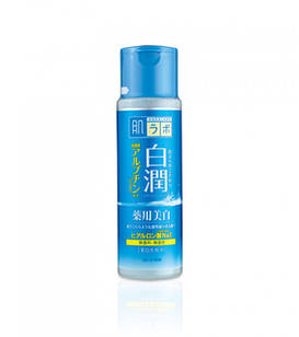 HADA LABO Shirojyun Medicated Whitening Lotion Відбілюючий гіалуроновий лосьйон для обличчя з арбутином, 170 мл