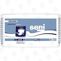 Памперсы для взрослых 1 SENI BASIC S (small) 30 шт