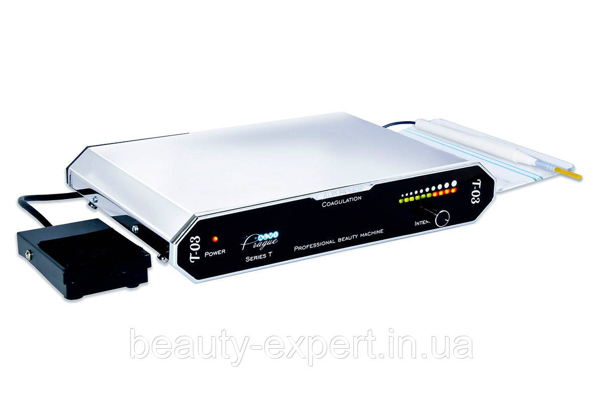 Косметологічний електрокоагулятор T-03 professional AlviPrague з комплектом 5 насадок