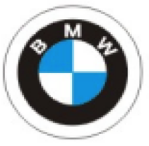 Захисні ковпачки на ніпеля BMW (БМВ) 4 шт Класик Білий ободок Чорні, фото 3