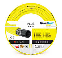 Шланг для полива Cellfast PLUS 10-201 50 м 1/2" желтый