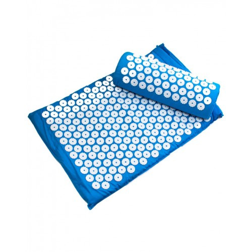 Акупунктурний масажний килимок із подушкою 25079