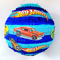 Пиньята Hot Wheels хотвилс hotwheels машина машинки тачки бумажная для праздника 120см обхват шар пиньята
