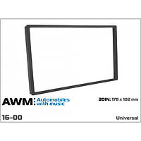 Универсальная переходная рамка AWM 16-00 2 DIN
