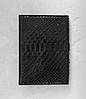 Обкладинка для паспорта з шкіри пітона Чорний, фото 2
