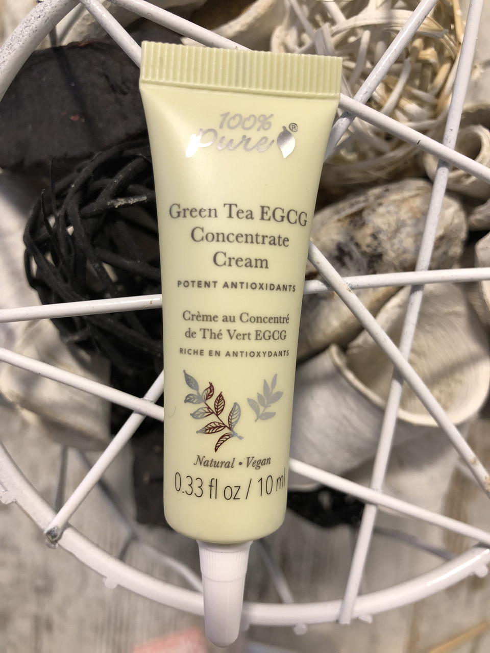 Зволожувальний крем-антиоксидант для шкіри обличчя PURE Green Tea EGCG Concentrate Cream