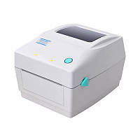 Принтер етикеток Xprinter XP-426B термопринтер наклейок і чеків 108 мм USB для Нової пошти (XP426B) Білий