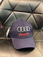 Стильная мужская синяя кепка Audi | Молодежная летняя бейсболка | Модный мужской головной убор