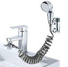 ОПТ Душова система на умивальник Modified Faucet with extemal shower душ з перемикачем на змішувач з турмали, фото 5
