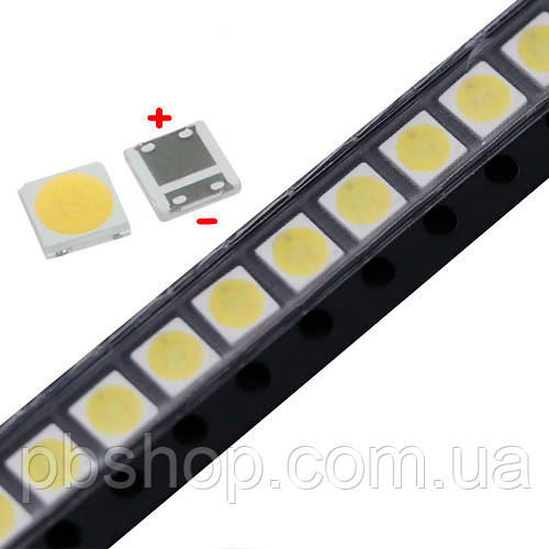 Світлодіоди LED SMD 3535 10шт 6В 2Вт LATWT391RZLZK підсвітки матриць ТВ LG