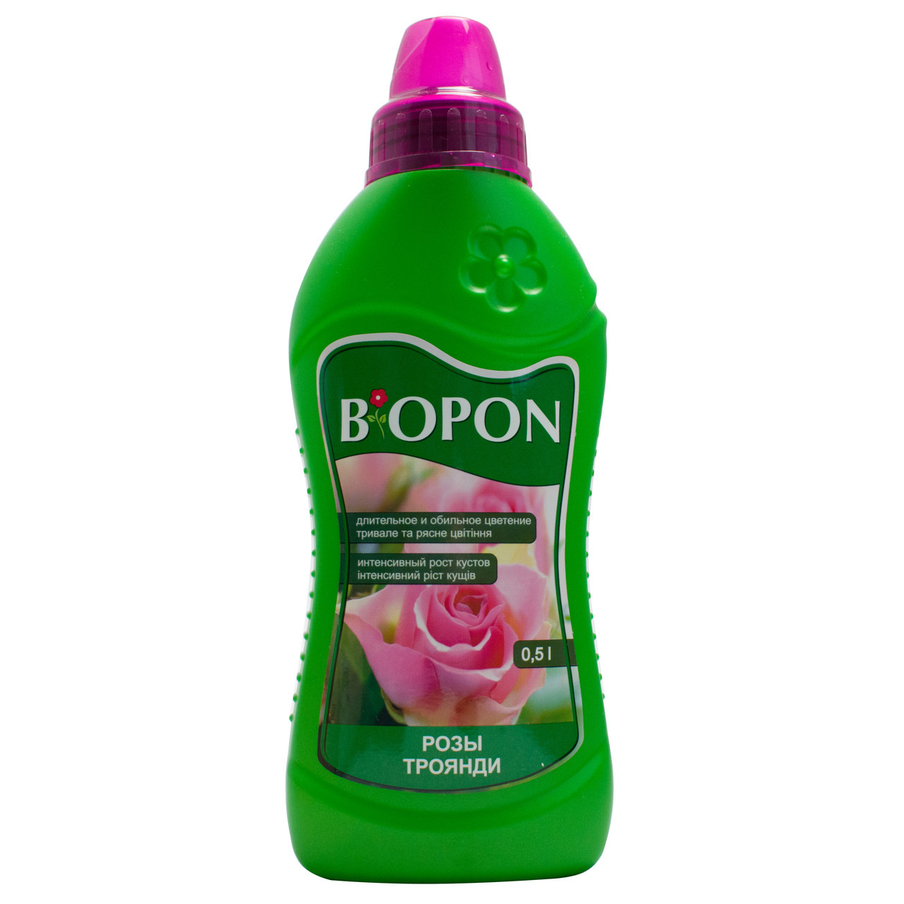 Добриво рідке для троянд 0,5 л, Biopon