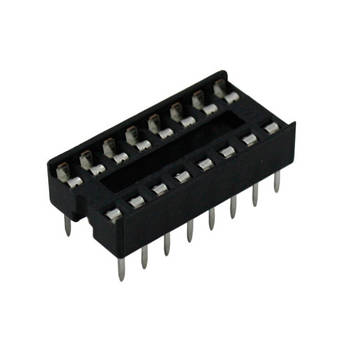 Панель SCS-16, 10шт, IC DIP 16 контактів вузька