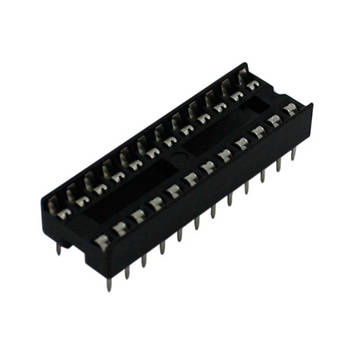 Панель SCS-24, 10шт, IC DIP 24 контактів вузька