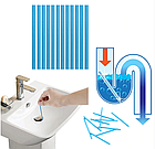 Палички від засмічень Sani Sticks 12 шт. для кухні та ванної кімнати чищення каналізації труб, фото 2