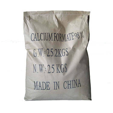Протиморозна добавка Форміат кальцію Китай сухий мішок 25 кг, фото 2