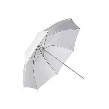 Фото парасольок 101 см білий, 40" студійний, просвіт
