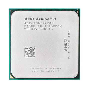 Процесор AMD Athlon II X4 640, 4 ядра, 3ГГц, AM2+, AM3