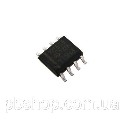 Чип NE555DR 10ШТ NE555 SOP-8, Таймер інтегральний