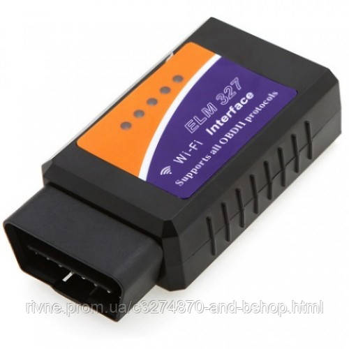 ELM327 Wi-Fi OBD2 V1.5 сканер діагностики авто, фото 1