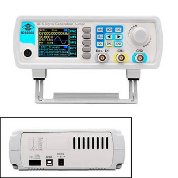 Генератор сигналів DDS 2кан 60МГц, JUNTEK JDS6600-60M
