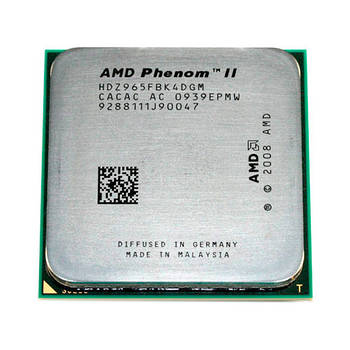 Процесор AMD Phenom II X4 965, 4 ядра, 3.4ГГц, AM3