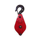 Блок вантажний монтажний одношляховий із гаком 1000 кг, фото 2